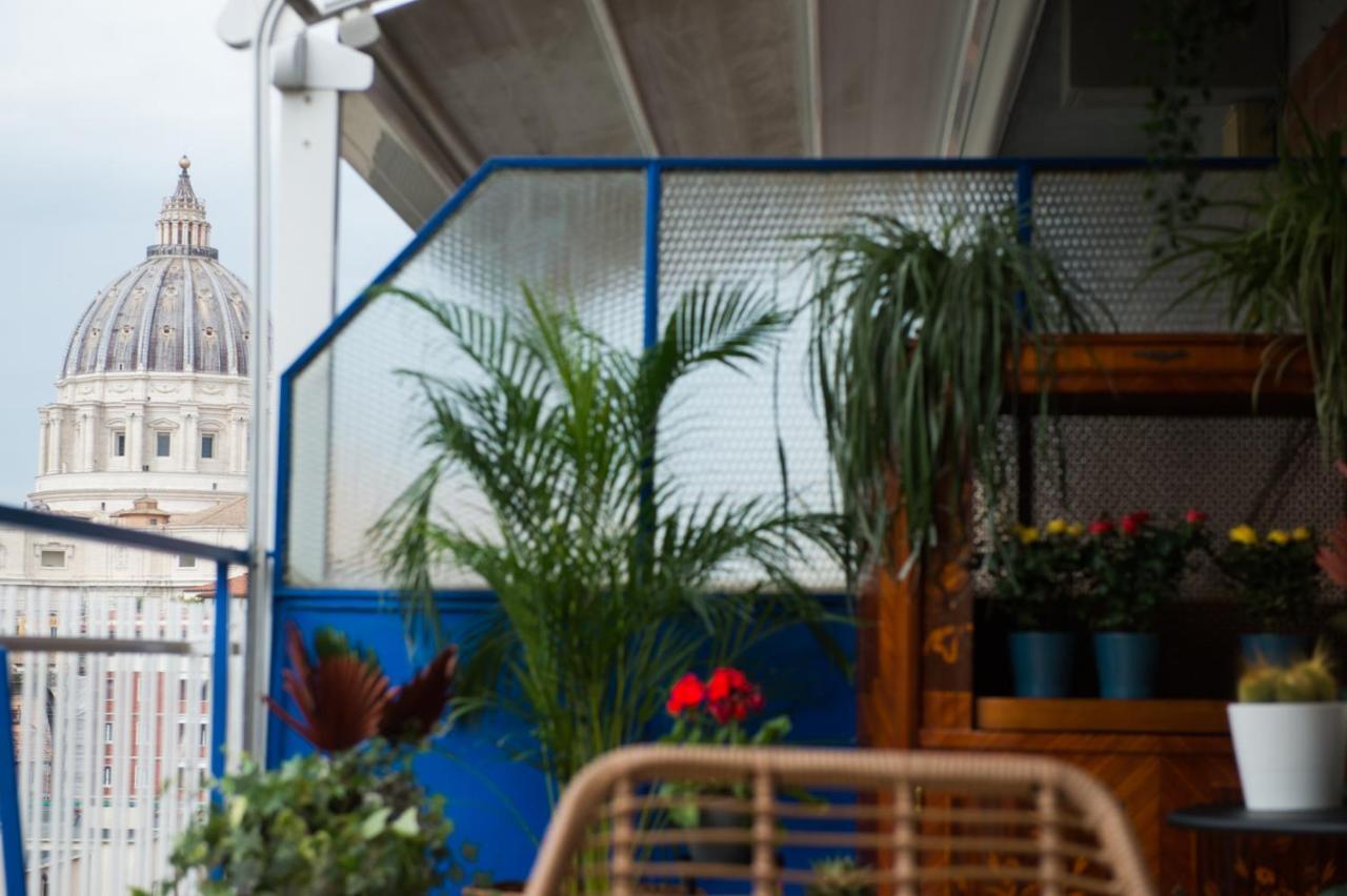 רומא Le Terrazze Del Duca San Pietro Guesthouse מראה חיצוני תמונה