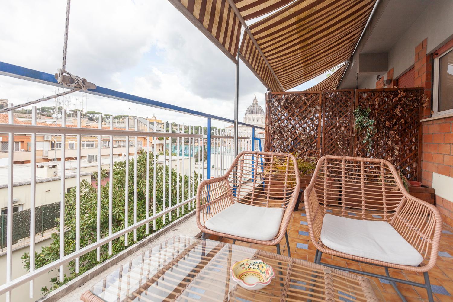 רומא Le Terrazze Del Duca San Pietro Guesthouse מראה חיצוני תמונה